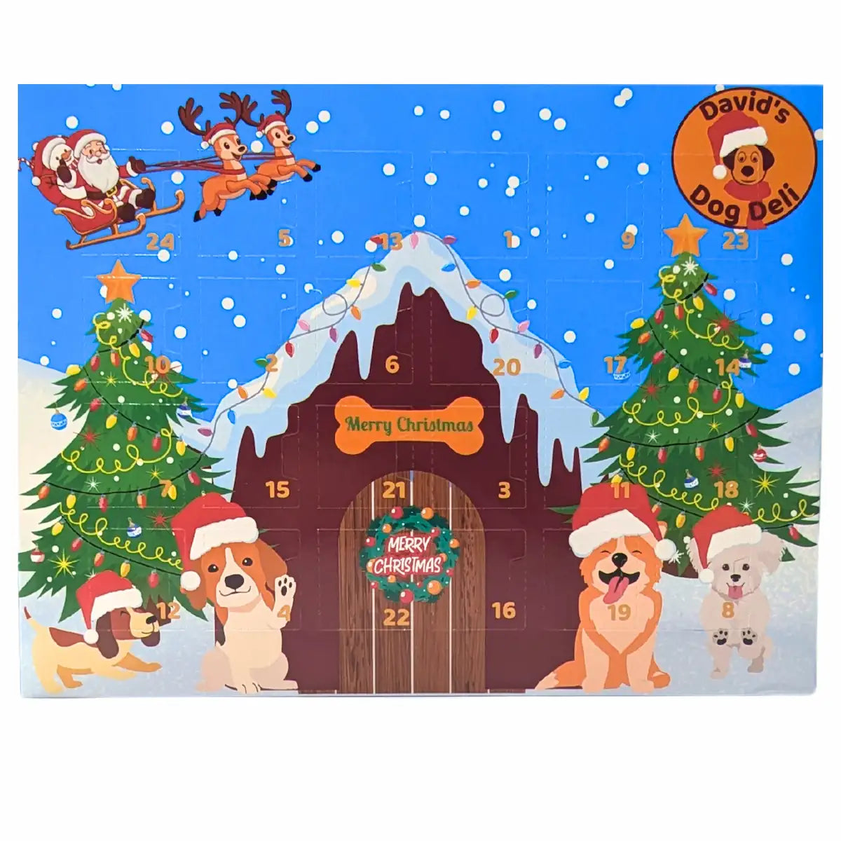 dog advent calendar – Grain-free dog treats - Novelty