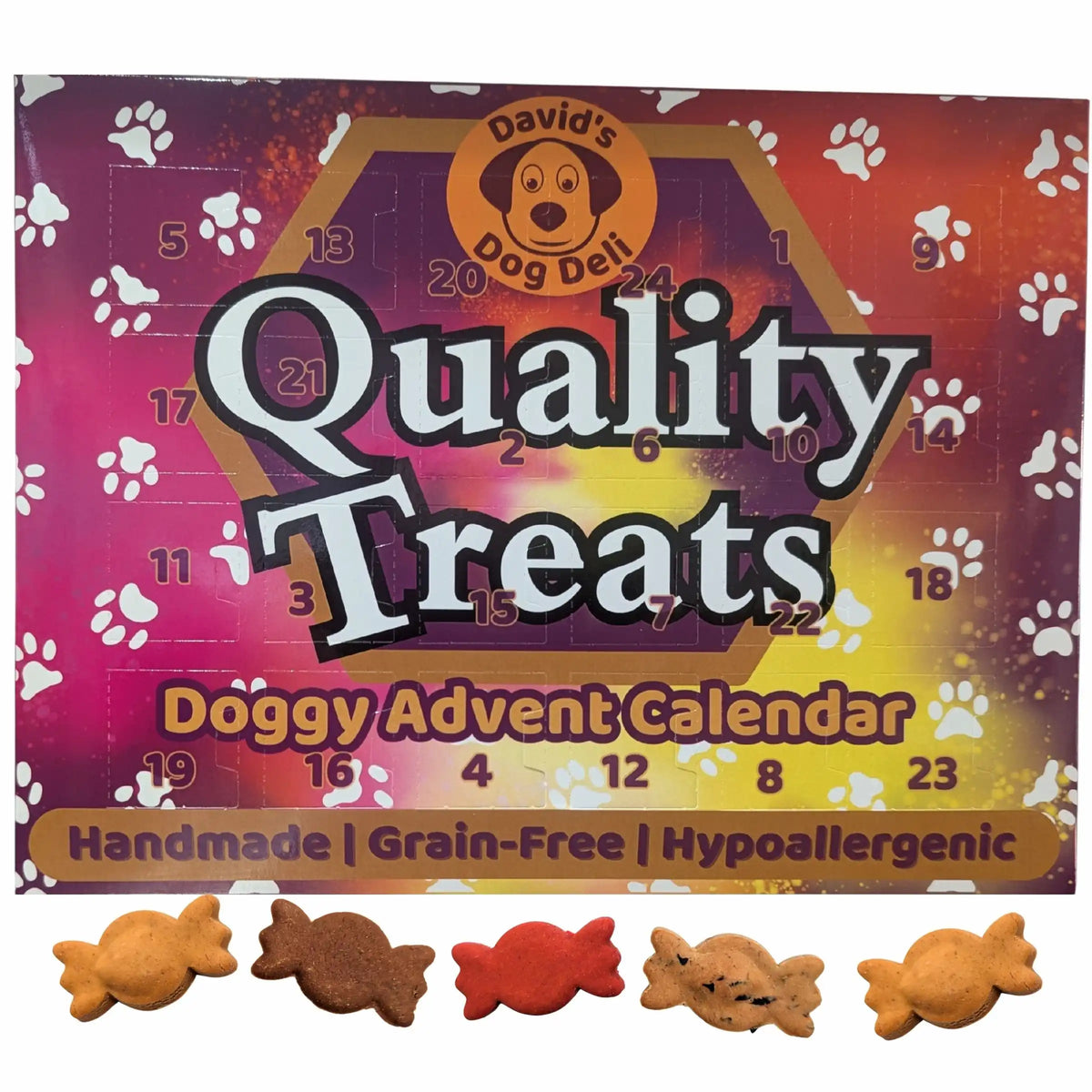Quality Treats Saver Bundle - Advent Calendar and bag