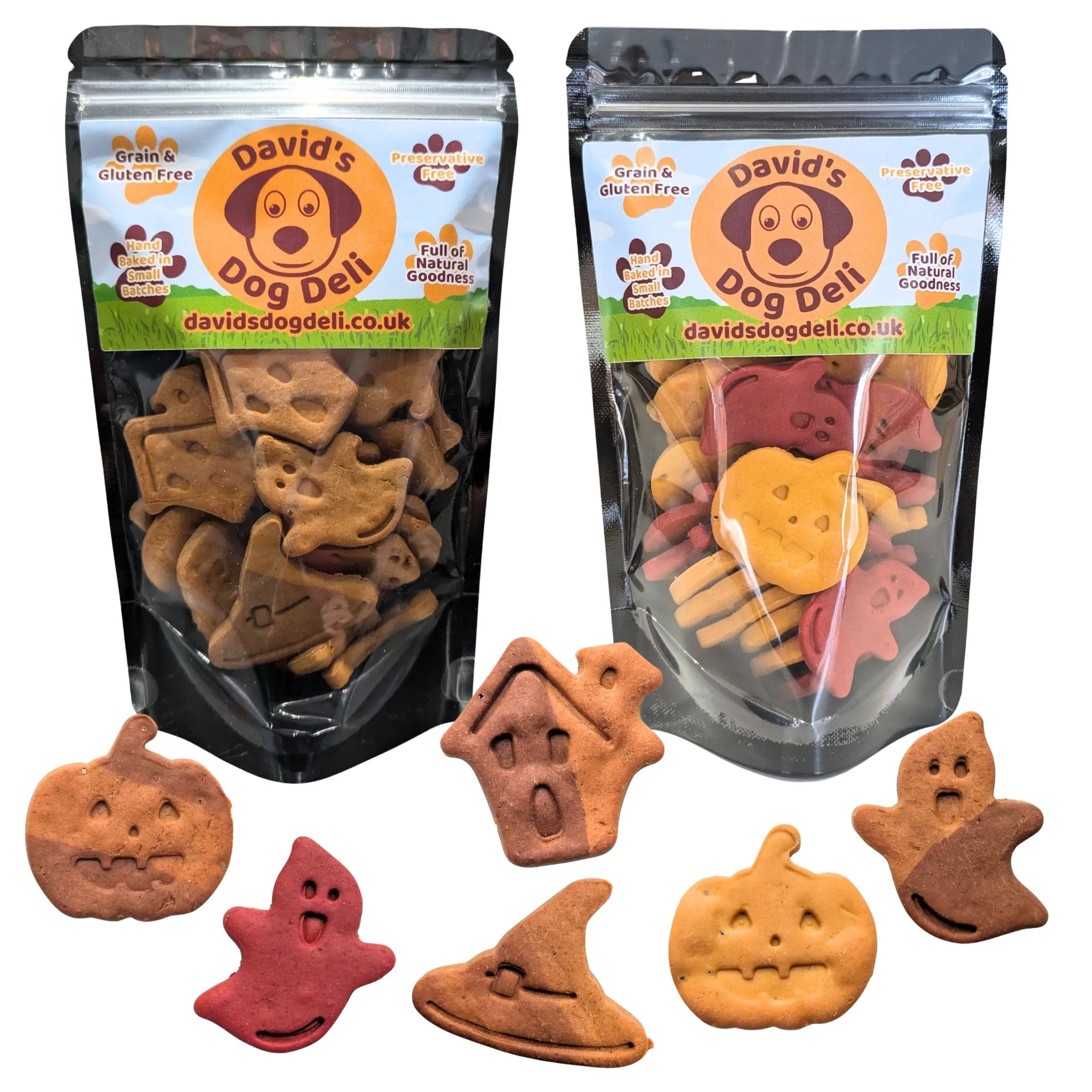 Halloween Dog Treats - Spooky Shapes In Two Flavours