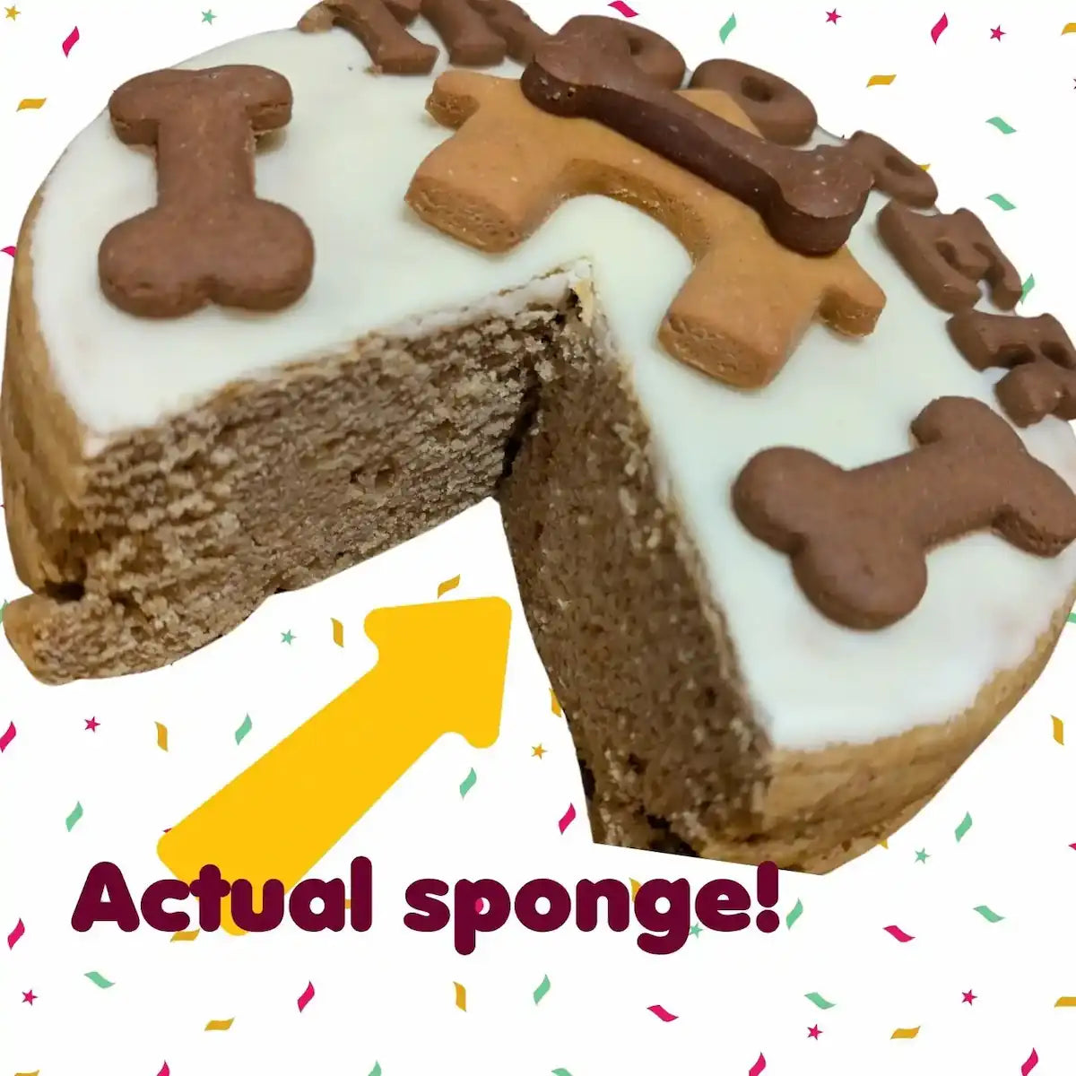 personalised dog birthday cake newcastle