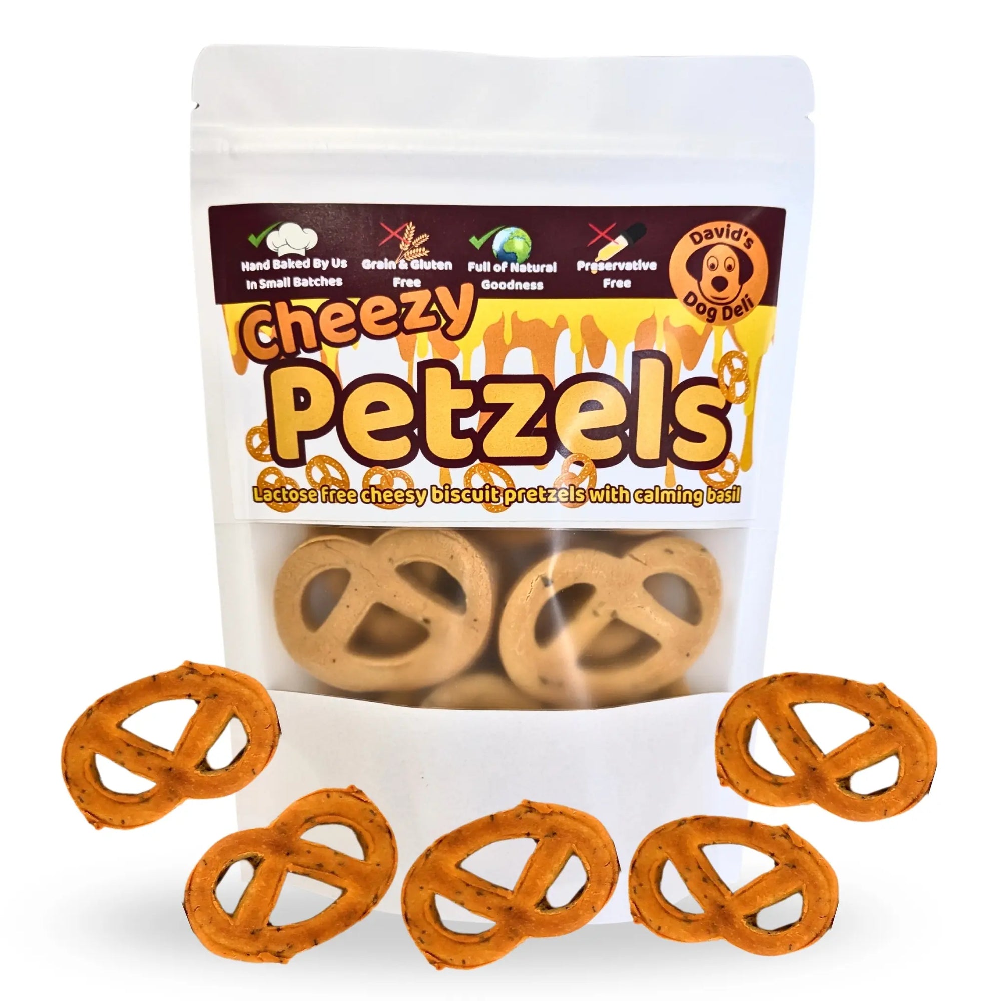 Cheezy Petzels Dog Treats: Cheesy, Lactose-Free