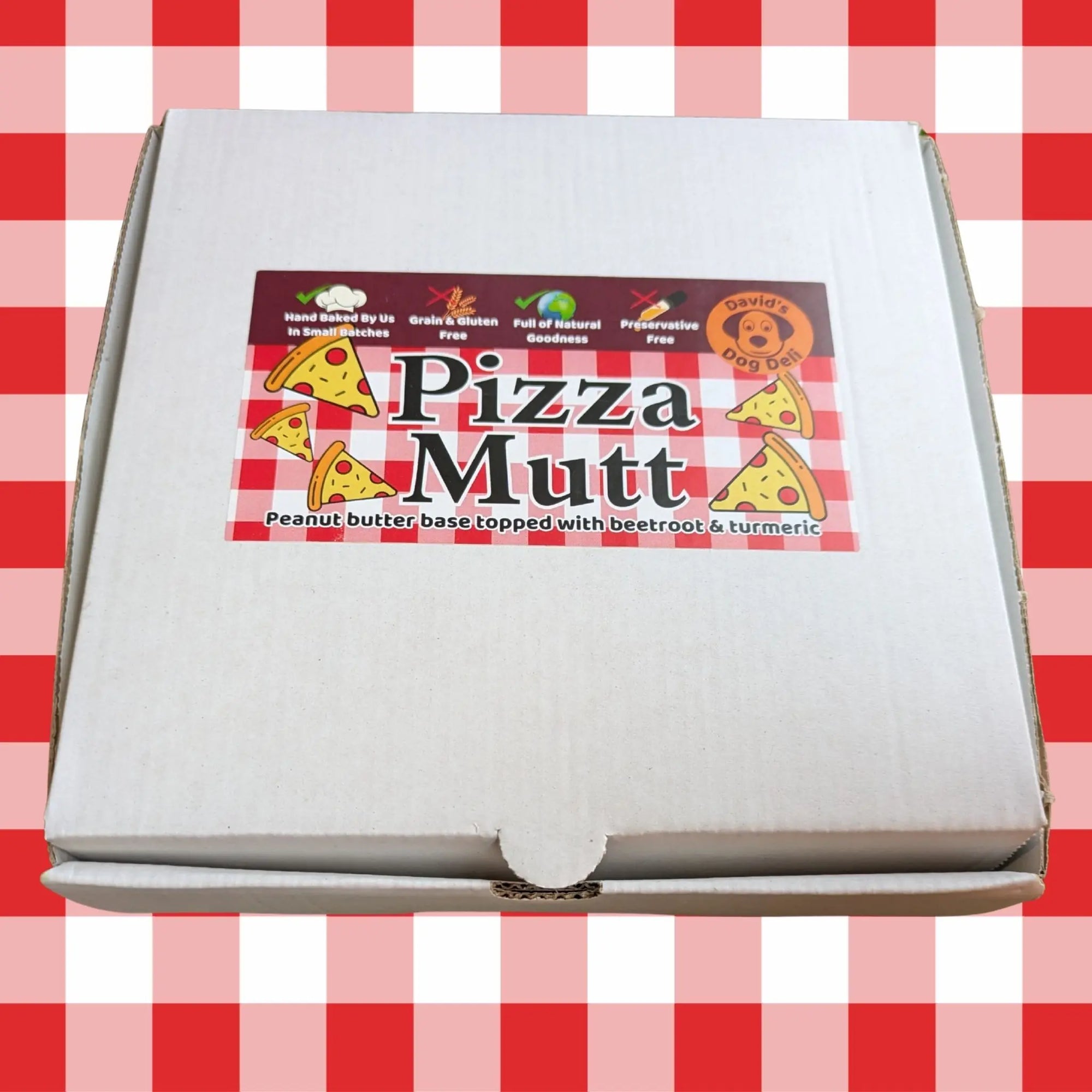 Pizza Box dog treat
