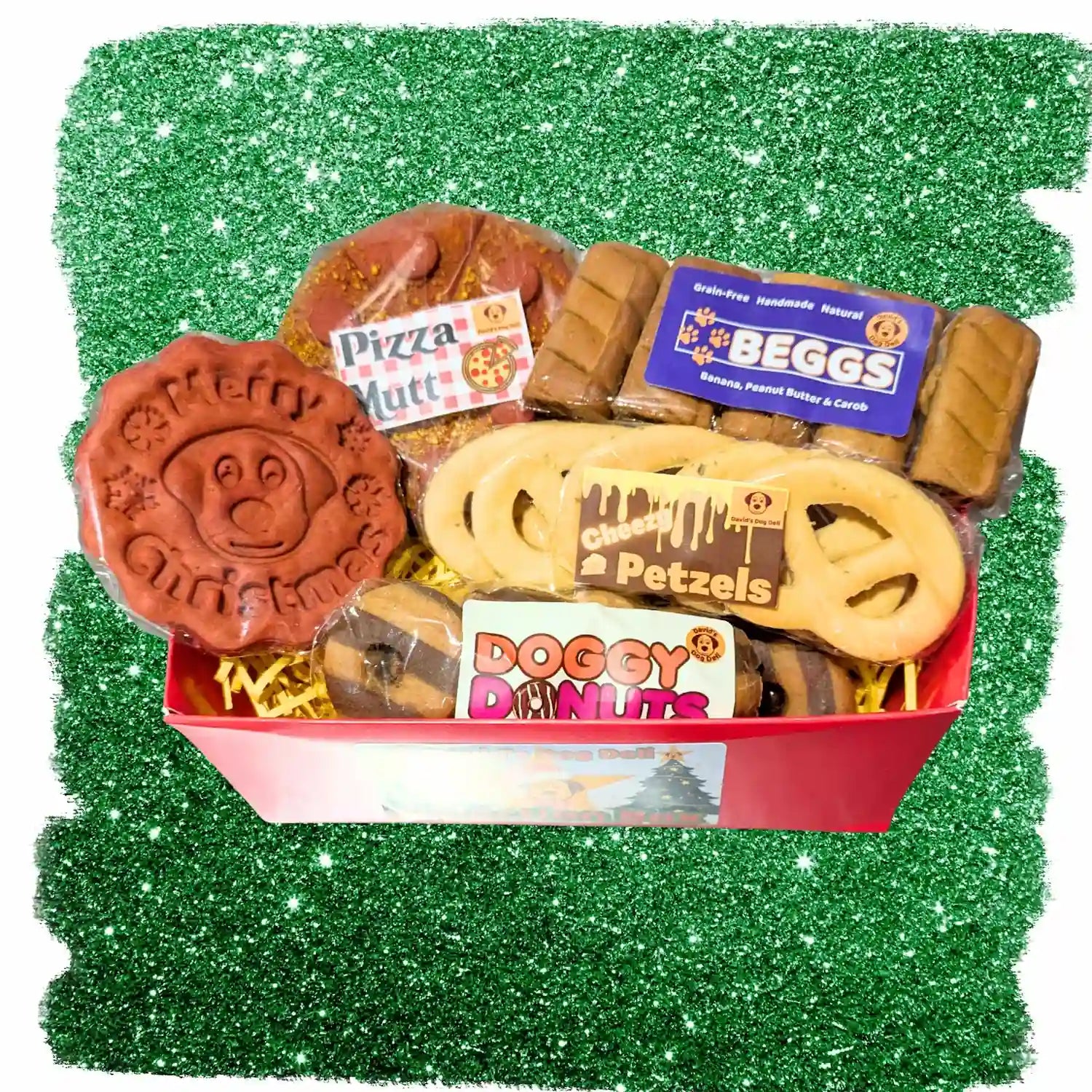 Dog Treat Selection Box - Fun & Novelty - Grain-Free, Hypoallergenic & Vegan