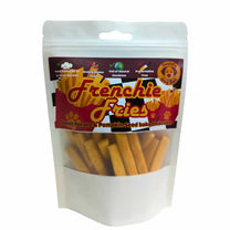 Sweet potato & pumpkin seed hypoallergenic dog treats - Frenchie Fries bag