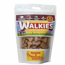 vegan dog treats - Walkies Peanut butter & banana regular bag