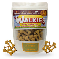Walkies: Carrot & Spinach Dog Treats — Vitamin & Antioxidant Rich