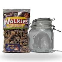 Walkies Dog Treats - Blueberry & Apple Large Refill