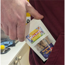 Walkies Dog Treats - Blueberry & Apple Pocket Pack in Pocket