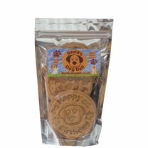 Dog birthday biscuits - Peanut butter & banana