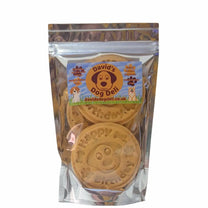 Dog birthday biscuits - Cheesy basil