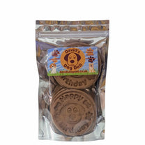 Dog birthday biscuits - Peanut butter & carob