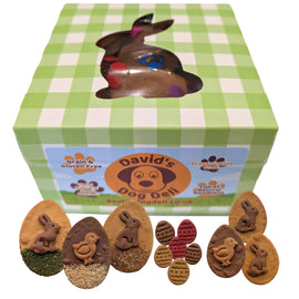 Easter Biscuit Gift Box for dogs Grain Free Vegan