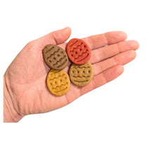 dohg easter egg biscuits in a hand
