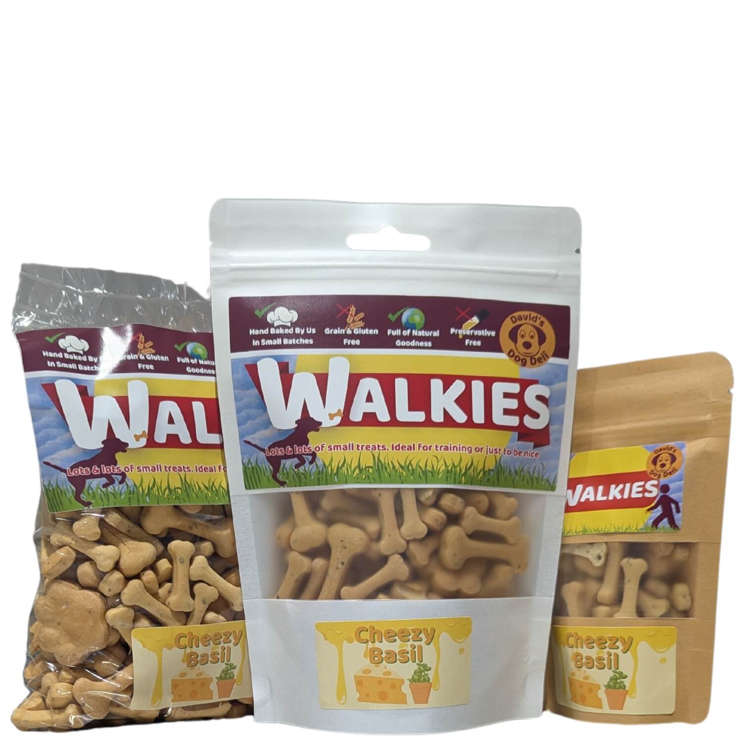 Everyday hypoallergenic small dog treats cheezy basil Walkies