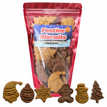 Christmas Dog Treats – Bag of Grain-Free, Hypoallergenic & Vegan Biscuits