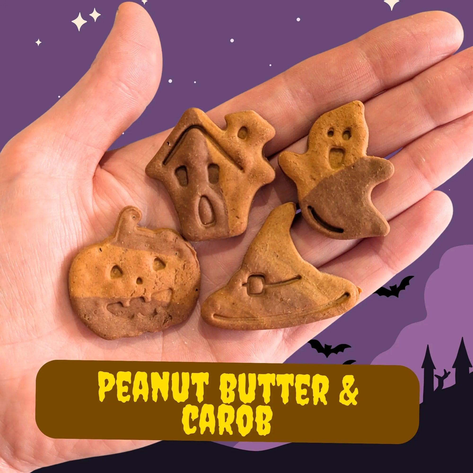 Halloween Dog Treats - Spooky Shapes In Two Flavours