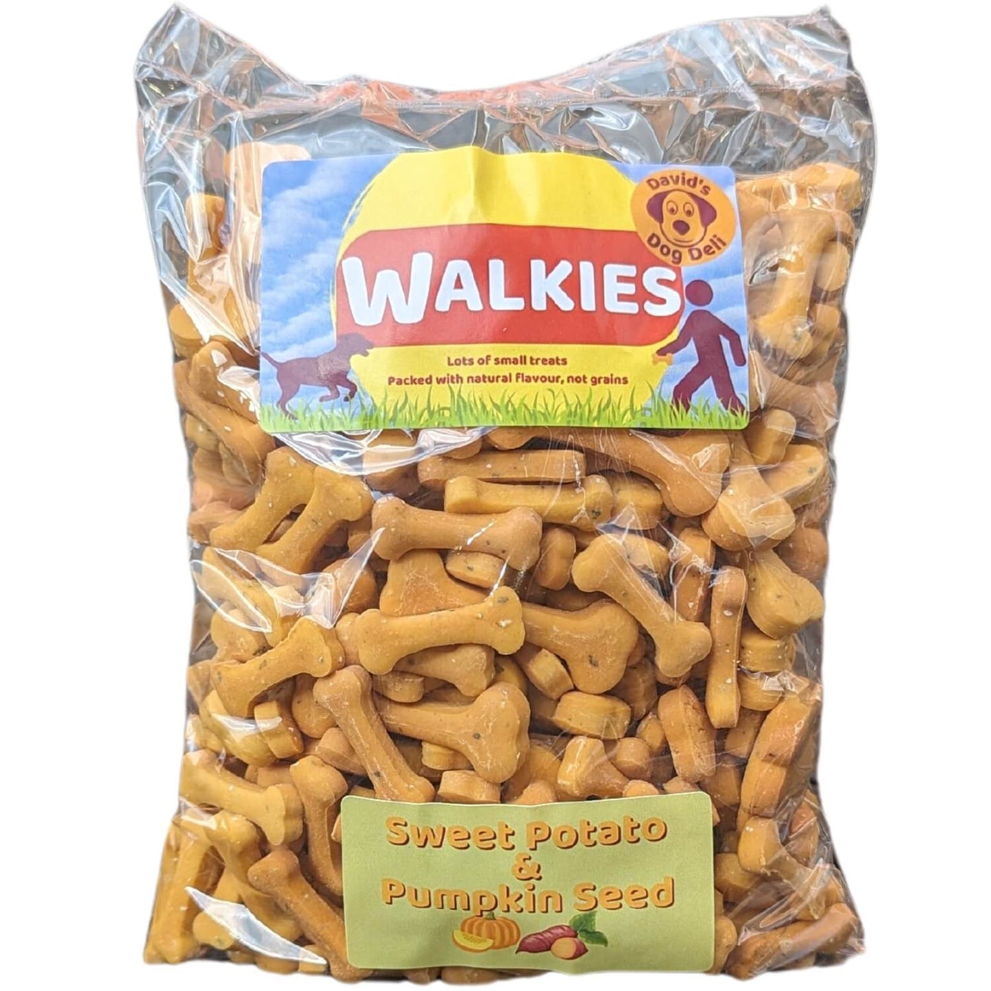 Dog Treats With Pumpkin Seed & Sweet Potato Walkies Large Refill