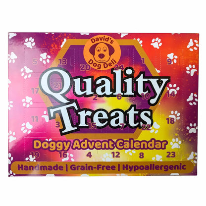 dog advent calendar – Quality Treats  front 