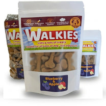 Walkies Blueberry & Apple Dog Treats - 3 Sizes