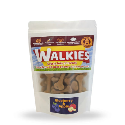 Walkies Blueberry & Apple Dog Treats - Regular