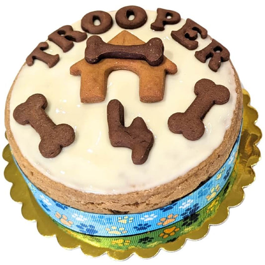 Personalised Dog Birthday Cake
