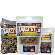 Walkies Blueberry & Apple & Coconut Oil: Hypoallergenic Dog Treats - Vegan & Grain - Free - David's Dog Deli