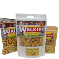 Walkies Sweet Potato, Pumpkin Seed & Coconut Oil: Hypoallergenic Dog Treats - Vegan & Grain - Free - David's Dog Deli